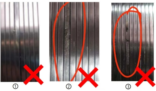 Quality issues with slotted pipes
